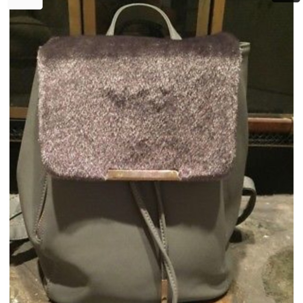 Gray Backpack